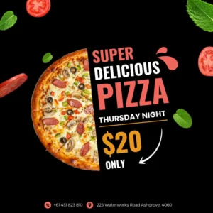 Every Thursday, Pizza Night