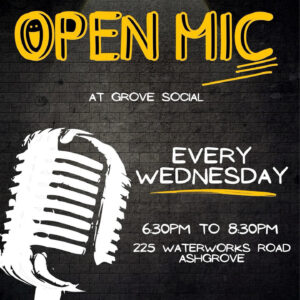 Every Wednesday, Open Mic & Chicken Schnitty